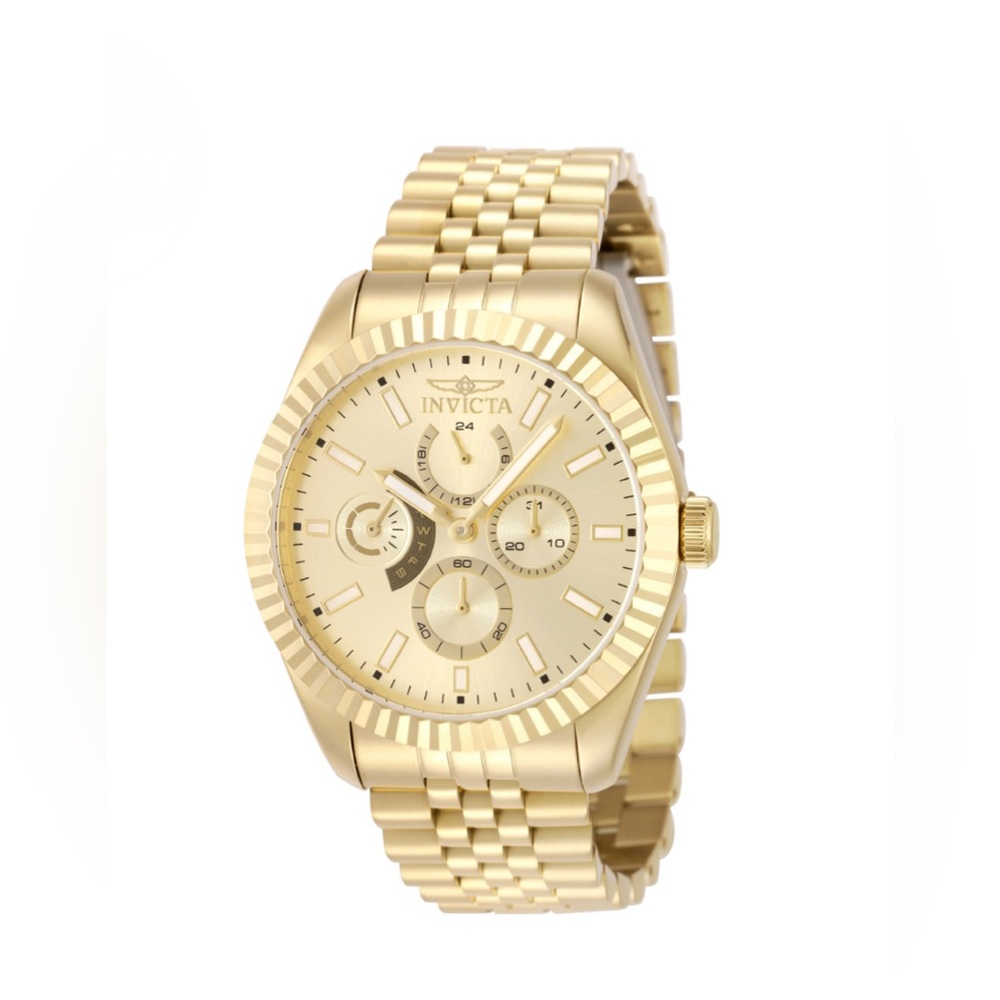 Invicta Specialty Wharton Men's Watch - 43mm, Gold (49542)